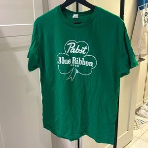 Pabst blue ribbon tee size large